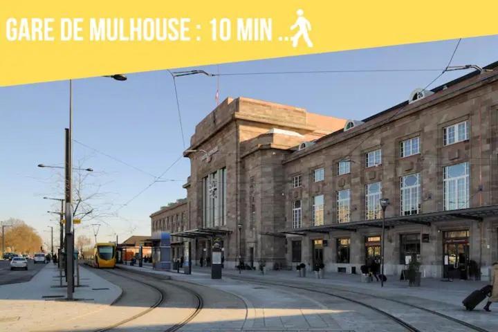 Super Appartement - Centre-Ville Mulhouse 4Pers Extérieur photo